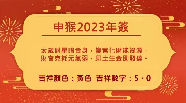董易奇2023癸卯年12生肖运势指南：属猴篇